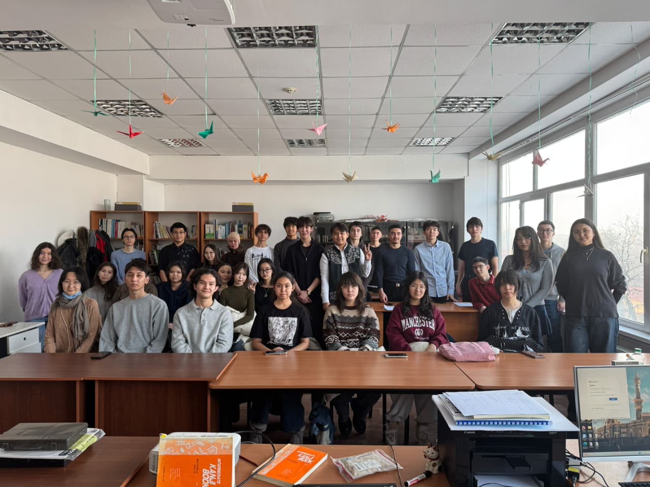 Қиыр Шығыс кафедрасында Бункё Гакуин университетінде академиялық ұтқырлық бағдарламасымен оқып қайтқан студенттермен кездесу өтті